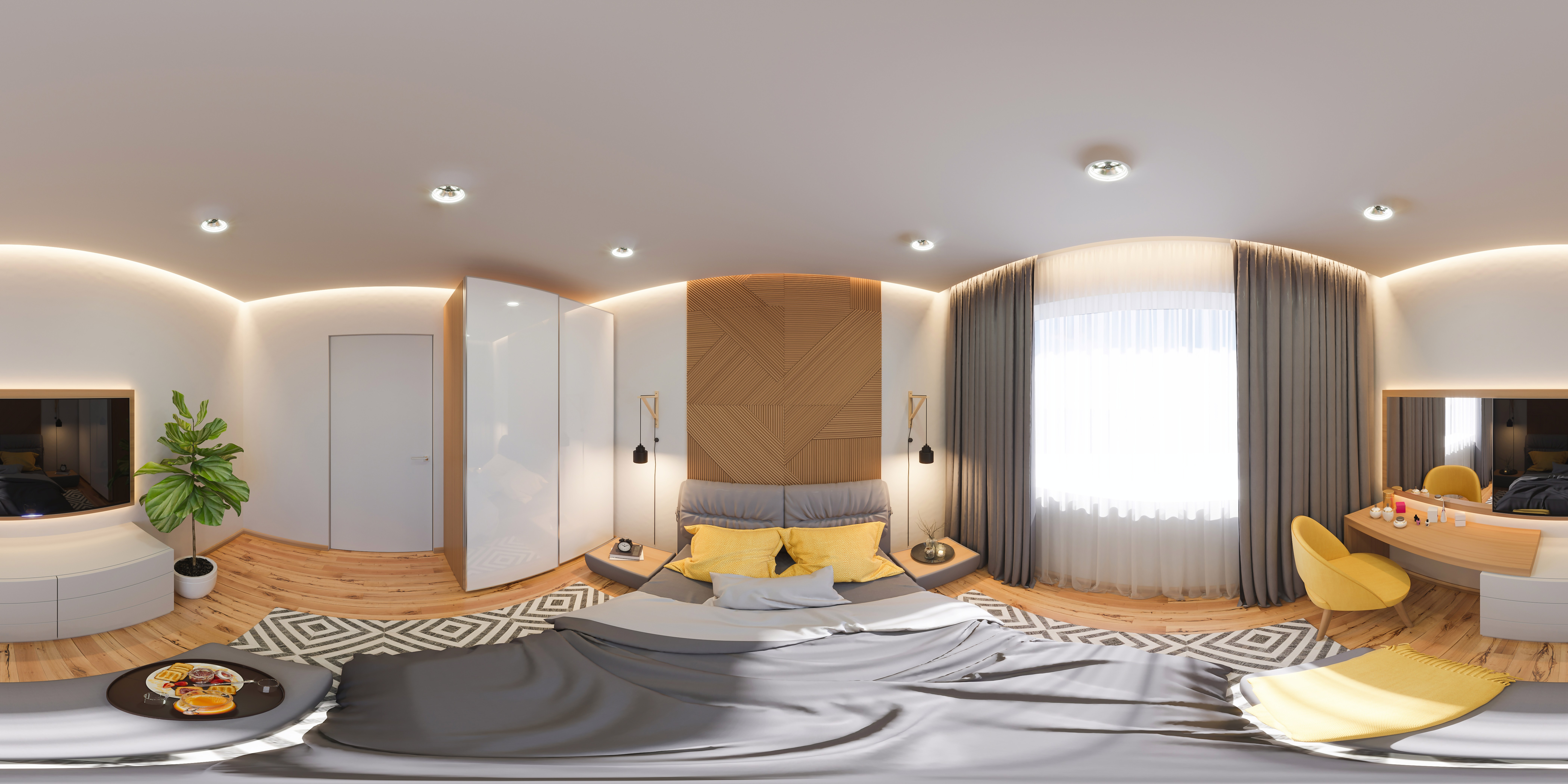 Scandinavian Sophistication by Bedroom Designer - Small Bedroom Design Crafted by a Home Designer