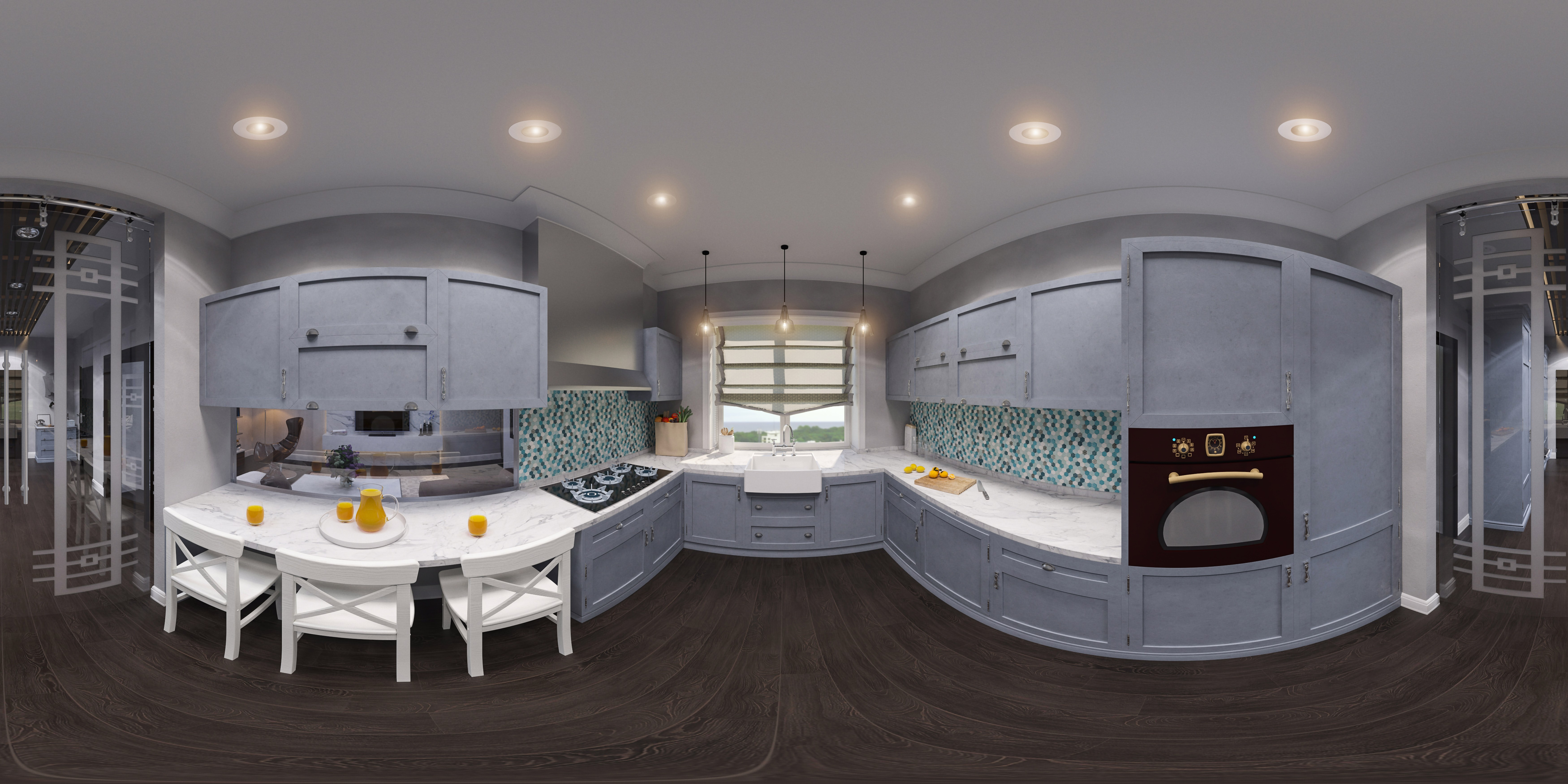 Sleek and Functional: Small Modern Modular Kitchen Design Idea